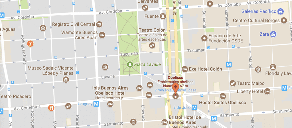 Mapa de Buenos Aires: organizando seu roteiro – Aguiar Buenos Aires