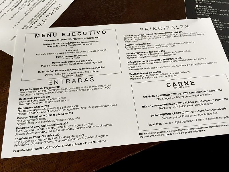 menu-executivo-buenos-aires como economizar em buenos aires