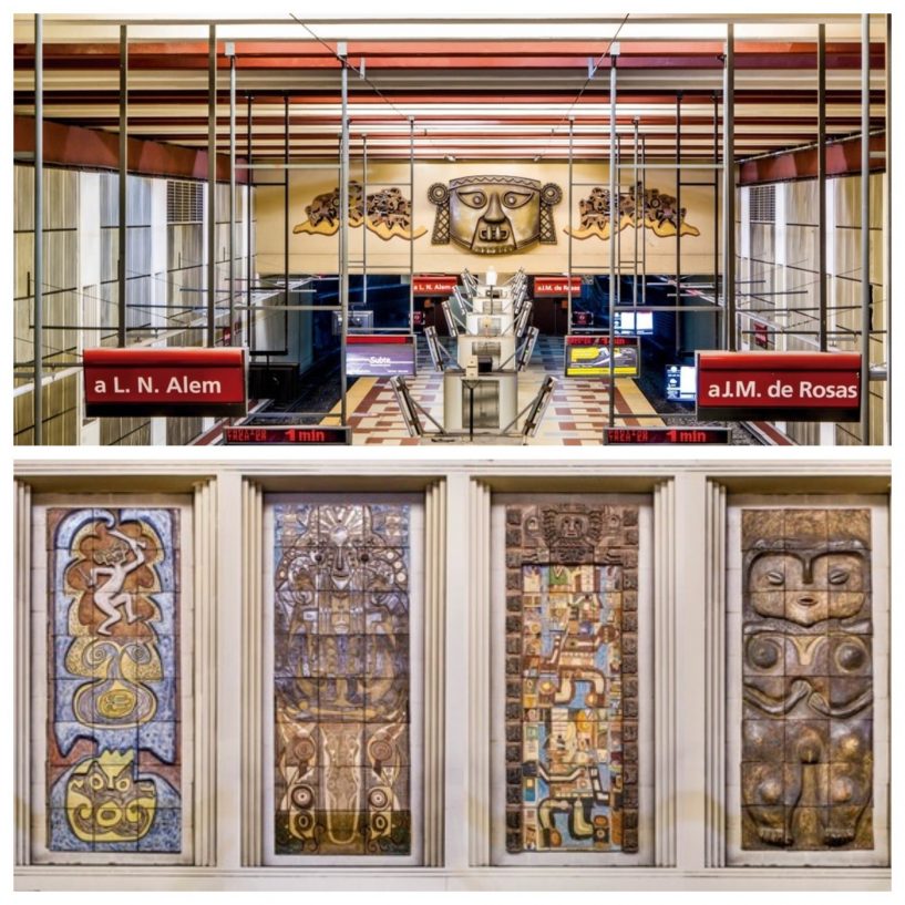 metrô de Buenos Aires B Los Incas