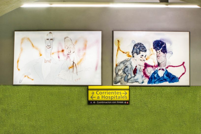 metrô de Buenos Aires-H-Once
