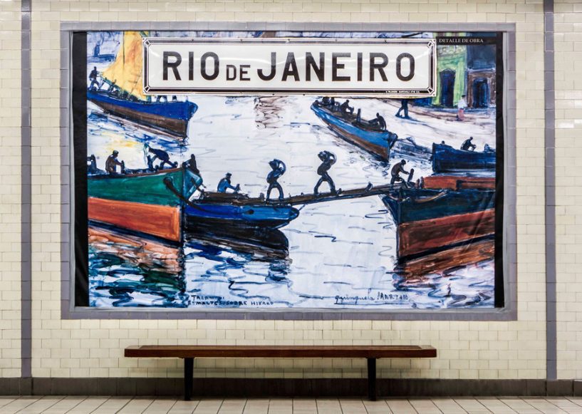metrô-de-Buenos-Aires_Quinquela-Martin metrô-de-Buenos-Aires_Quinquela-Martin