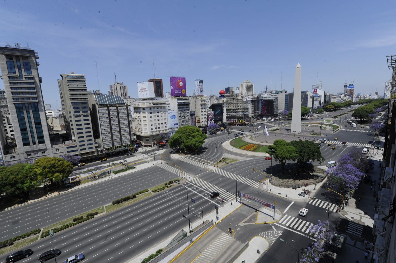 Avenida principal de Buenos Aires