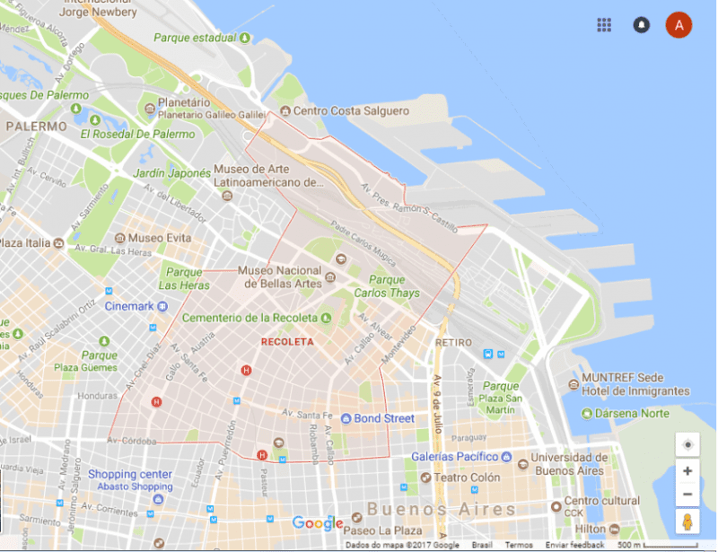 Mapa De Buenos Aires Organizando Seu Roteiro Aguiar Buenos Aires 7125