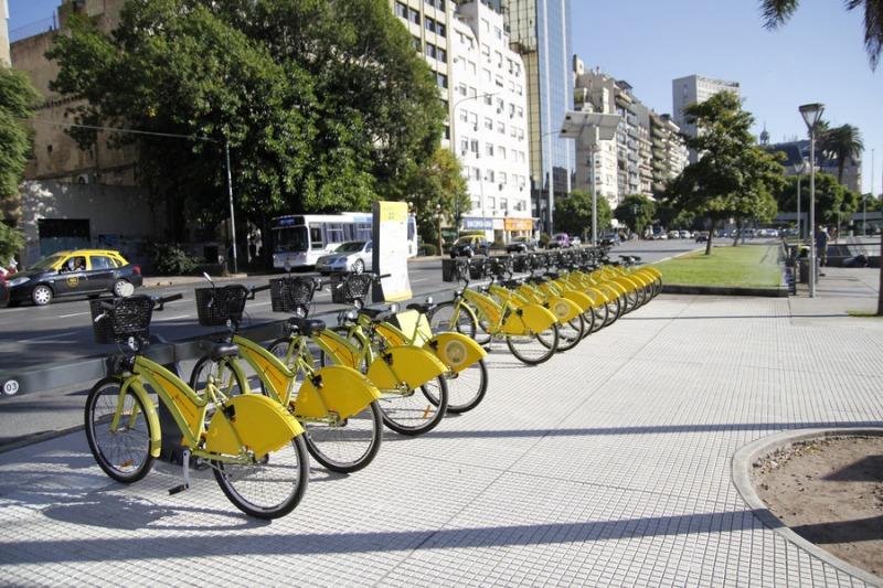bicicleta grátis em Buenos Aires