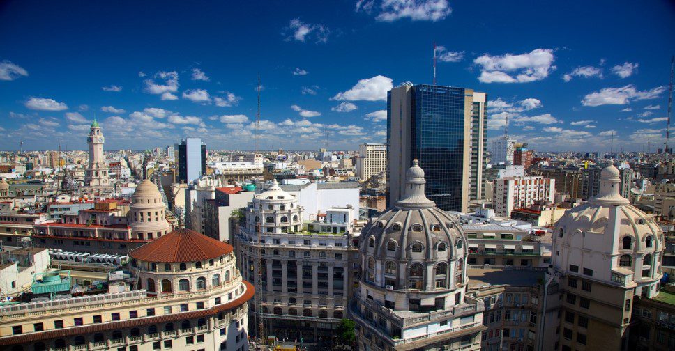 prédios arquitetônicos de Buenos Aires