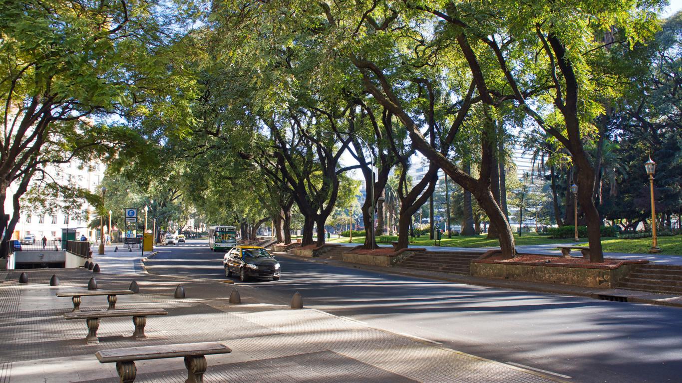 plaza-san-martin fim de ano em buenos aires em 2019