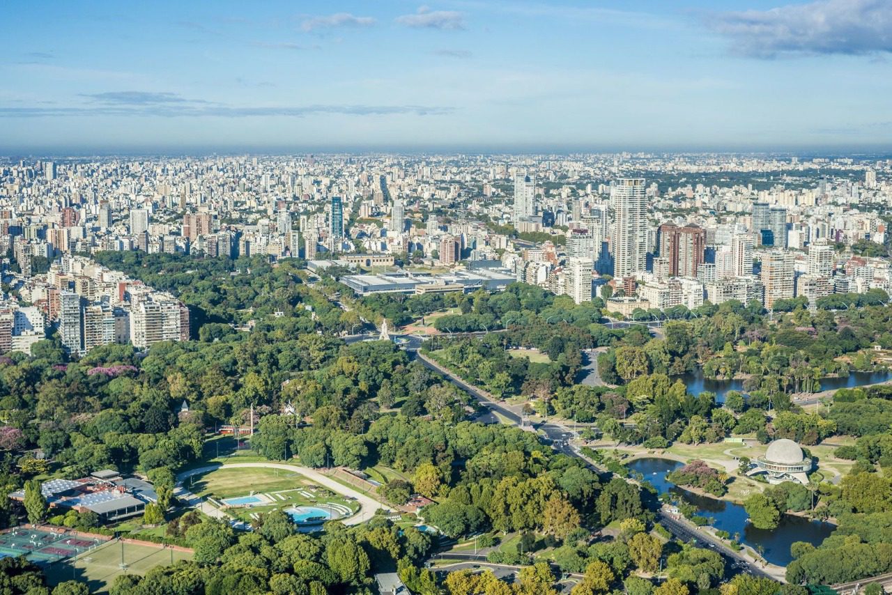 áreas verdes em Buenos Aires no pós quarentena