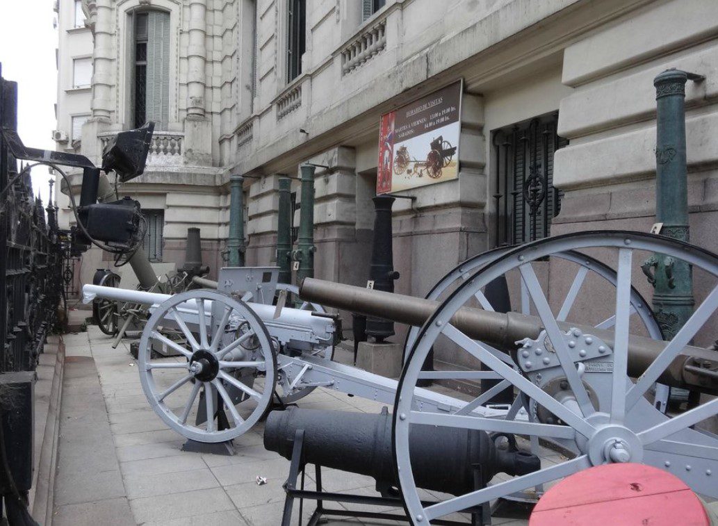 canhões museu de armas